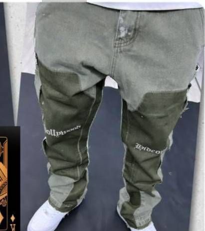 Men's Clothing Jeans Retro Wasteland Old Vibe Flared Cleanfit Lumberjack Jeans Men_mkmklike.com
