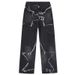 Men's Clothing Men's Trendy Brand Jeans Exclusive High Street Style Star Patchwork Frayed Edges For Formal & Casual_mkmklike.com