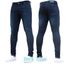 Shaping And Slimming Stretch Denim Men's Pants - Black Tight Short Pants For Men_mkmklike.com