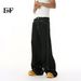 EF JEANS | 2025 Spring New American Design Series Bright Line Three-dimensional Black Casual Jeans_mkmklike.com