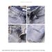 Men's Summer Casual Shorts - Stretch Denim Bermuda Shorts With Comfort Fit, Light Blue, Trendy Streetwear For Youth_mkmklike.com