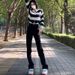 Slightly Plump Hot Girl's Stylish Irregular Patchwork Jeans For Women, New Autumn And Winter Two-piece Slimming_mkmklike.com