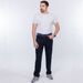 Men's Summer Loose Straight Leg Jeans Trousers_mkmklike.com