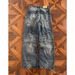 Men's Trendy Cool Faded Wide Leg Trousers American Street Style Distressed Washed Loose Straight Leg Cleanfit Jeans_mkmklike.com