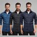 Men's Denim Shirt Jacket - Classic Open Front Casual Shirt For Men, Comfortable & Stylish, Multiple Colors & Sizes (S-3XL)_mkmklike.com
