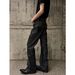 13oz Raw Denim Bootcut Jeans – Classic Straight-to-Flare Pants With Embroidered Details (S-XL, 100% Cotton, Office-to-Night Out Staple)_mkmklike.com