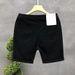 Men's Clothing Light Colored Washed Stretch Denim Shorts Casual Trendy Summer Wear_mkmklike.com