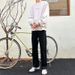 Nordmann American Retro Black Jeans For Men 2025 New High Street Casual Autumn Winter Loose Straight Versatile Long Pants_mkmklike.com