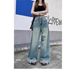 Retro High-Waisted Straight Leg Jeans for Women Loose Fitting Floor Length Spring/Autumn 2026 Style High Street Niche_mkmklike.com