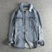 Men's Clothing Men's Retro Trendy Washed Distressed Denim Long Sleeved Shirt Casual Workwear Style Youth Jacket_mkmklike.com