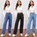 Women's Straight Leg Loose Fitting Jeans Casual Fashionable Versatile Denim Clothing by Manufacturers_mkmklike.com