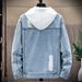 Men's Clothing jacket Youth Trend Brand Ripped Casual Tops_mkmklike.com
