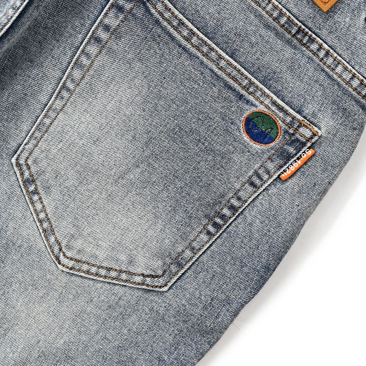 Men's Classic Vintage Washed Denim Shorts, Mid-Length Straight Fit, Comfortable Stretch, Summer Casual Shorts For Men_mkmklike.com