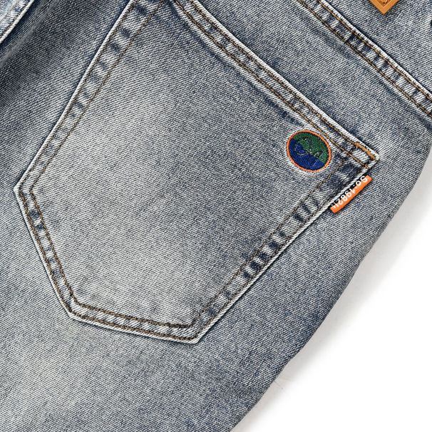 Men's Classic Vintage Washed Denim Shorts, Mid-Length Straight Fit, Comfortable Stretch, Summer Casual Shorts For Men_mkmklike.com