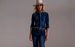 Women's Raw Edge Denim Jacket – Dark Blue, Inspired Cropped Style (S-XXL, European/US Sizing)_mkmklike.com