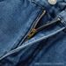 Vintage Washed Blue Relaxed Fit Straight Leg Jeans For Men – High Street Casual Streetwear With Distressed Details_mkmklike.com