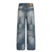 Men’s Vintage Washed Straight-Leg Jeans – Relaxed Fit Distressed Denim Pants (S-XXL) – American Streetwear Style, Everyday Casual & Retro Aesthetic_mkmklike.com