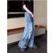 Vintage Distressed High-Waist Straight Leg Jeans For Men & Women – Retro Stretch Denim Pants With Ripped Details_mkmklike.com