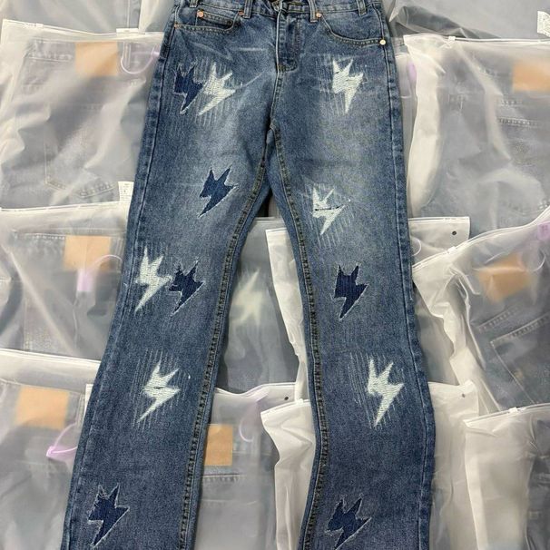 Men's Retro High-Waisted Wide-Leg Trousers Vibe Style Washed Ripped Jeans Street Fashion Brand Design Spring Autumn Winter_mkmklike.com