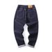 Large Size Men's Clothing New Denim Non-fading Jeans Men's Thin Loose Small Scimitar Fattened Plus Size Jeans_mkmklike.com