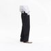 Men's Relaxed Fit Washed Denim Jeans – Classic Straight-Leg Black-Blue Vintage Trousers (75% Cotton, Non-Stretch, Wrinkle-Resistant)_mkmklike.com