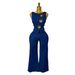 Women's Clothing Internet Celebrity Street Blasting Washed Blue Denim Two Piece Suit Pants Spring And Autumn New Women's Clothing_mkmklike.com