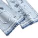 High Street Fashion Men's Washed Flared Jeans Graffiti Personalized Embroidery Patchwork New Style Platform_mkmklike.com