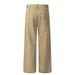Unique Design Double-Cuff High-Waist Denim Pants Men's Punk Trend Washed Ripped Loose Straight-Leg Trousers_mkmklike.com