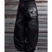 Men's Non-Stretch Black Jeans European Size Street Style Summer New Arrival Cross Border Hot Selling Item_mkmklike.com
