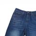 Vintage Washed Blue Denim Jeans – Straight-Leg Splatter Paint Design (Unisex Casual, Comfort Fit, 90% Cotton, Hand-Painted Artistry, S-XL)_mkmklike.com