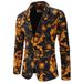 Famous ethnic style new casual printed single piece suit oversized men's clothing_mkmklike.com