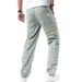 Men's Straight Leg Jeans - Classic Blue Denim Pants With Distressed Details For Casual & Streetwear Style_mkmklike.com