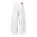 Solid Color Scimitar Jeans Men's Loose American Street Style Trendy Wide-Leg Deconstructed Design Sense Floor-Length_mkmklike.com