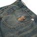 Punk Vintage Washed Loose Straight Jeans Men's Wide-Leg Dad Street Style Knife Cut Ripped Long Pants_mkmklike.com