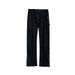 Men's Trendy Frayed Flared Jeans Loose Straight Leg High Street Style Cool And Stylish Zipper Design_mkmklike.com