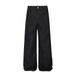 Wide-Leg Jeans Men's Vibe Trendy Brand American Style Solid Color Deconstructed Spliced Design Sense Loose Casual_mkmklike.com