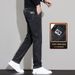 Thickened Jeans Men's Slim-Fit Straight Elastic Casual Pants Men's_mkmklike.com