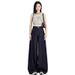 Women's Clothing High Waist Flare Jeans - Classic Blue Wide Leg Denim Pants With Stretch (XS-XL, 3 Lengths)_mkmklike.com