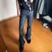 Cleanfit Style Heavy Bootcut Washed Distressed Cat-ear Denim Jeans, Slim Fit Vintage Long Pants For Men_mkmklike.com