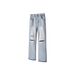 Men's Clothing Blue Straight Washed Jeans Pharrell Loose Trousers Cut_mkmklike.com