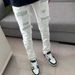 2025 European And Trend Spring New American High Street Ripped Jeans For Men With Rhinestones Slim Straight Pants_mkmklike.com