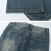 Streetwear Distressed Denim Jeans – Relaxed Fit Straight-Leg Pants For Men (S-XL, Vintage Blue)_mkmklike.com