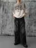 Hip-Hop Inspired Loose-Fit Denim Pants – Vintage Washed High Waist Jeans For Men_mkmklike.com