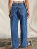 Women's mid Rise Slimming Wide Leg Jeans European American Style Retro Straight Leg Pants Casual Cotton Spring New 2026_mkmklike.com