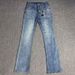 Vintage American Streetwear Light Blue Cleanfit Jeans For Men - Slim Fit Bootcut Denim Pants_mkmklike.com