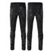 Popular Fashion Rhinestone Selvedge Printed Skinny Jeans Crazy Jeans For High Street Men Y2k Jeans_mkmklike.com