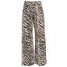 Cleanfit Design Striped Color Blocked Zebra Print Jeans Casual Straight Pants for Men And Women mid Waist Blue Long Jeans_mkmklike.com