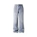 Men's Clothing Retro Washed Distressed Jeans High Street Fashion Trend Pencil Jeans_mkmklike.com