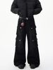 American Retro Multi-pocket Denim Trousers Men's Trendy Hip-hop Niche Design Sense Loose Casual Wide-leg Pants_mkmklike.com