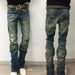 "Men's Distressed Skinny Jeans – Button Fly & Patchwork Details | Slim Fit Stretch Denim | Vintage Ripped Style"_mkmklike.com